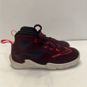 Kids' Nike Maroon and Red Sneakers